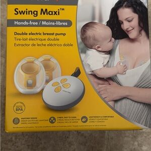 Medela Swing Maxi Electric Pump - Yellow and White